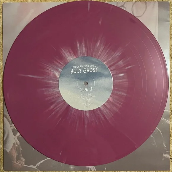 Modern Baseball “Holy Ghost” Hot Topic Purple Vinyl - Picture 3 of 6